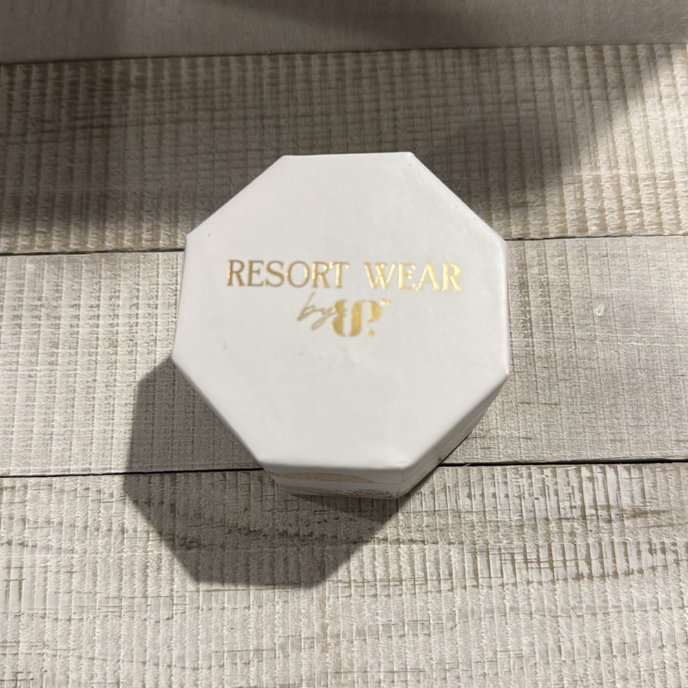 Bomb Party Resort Wear Silver Plated Lab Created White Quartz Ring - Picture 2 of 6